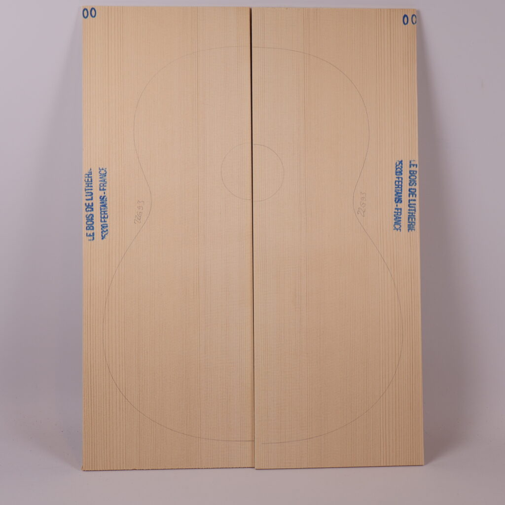 Table guitare classique épicéa 1A 22G93