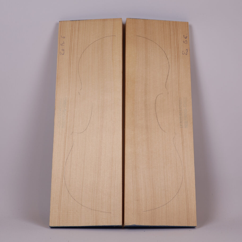 Table violon épicéa 1B 20B6