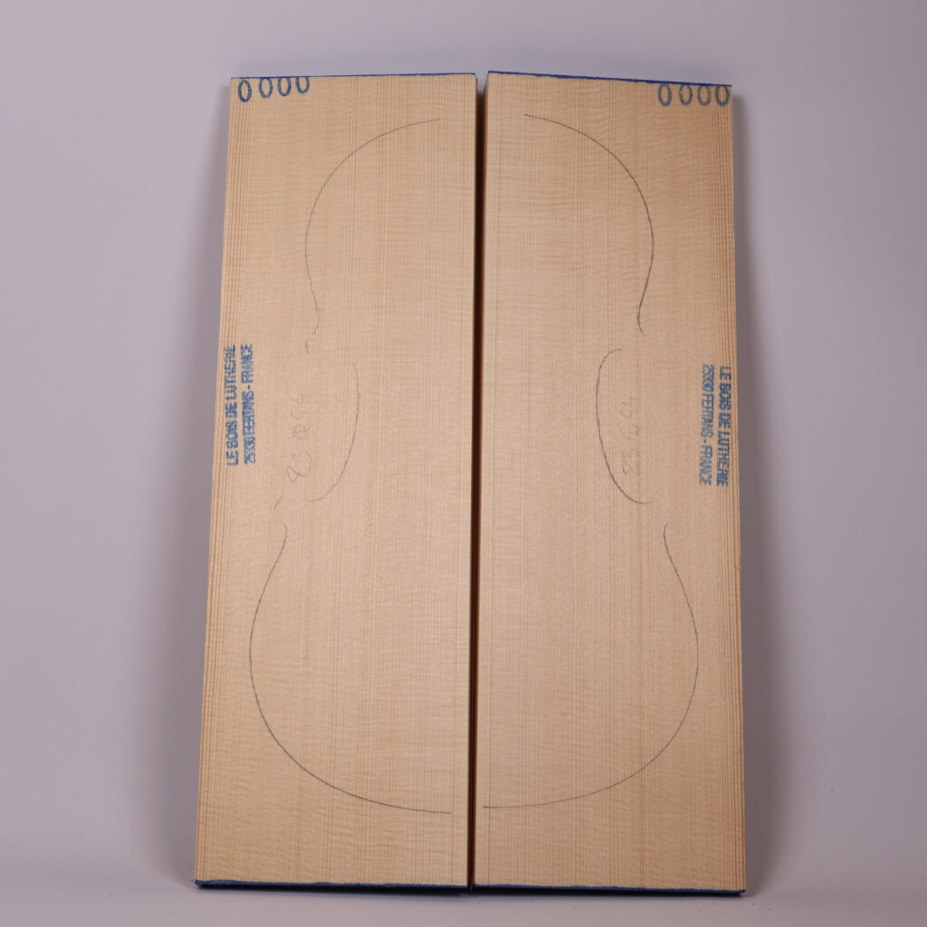 Table violon épicéa 1S 23Q44