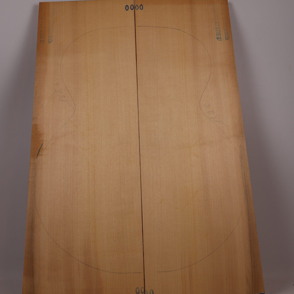 Table guitare archtop 17″ 1A – 18R6