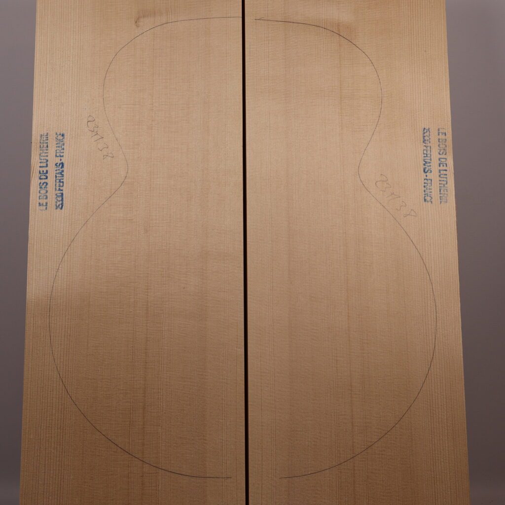 Table guitare archtop 17″ 1A – 23M38