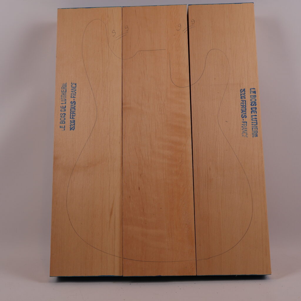 Corps guitare électrique 3 pièces aulne 1B – 9
