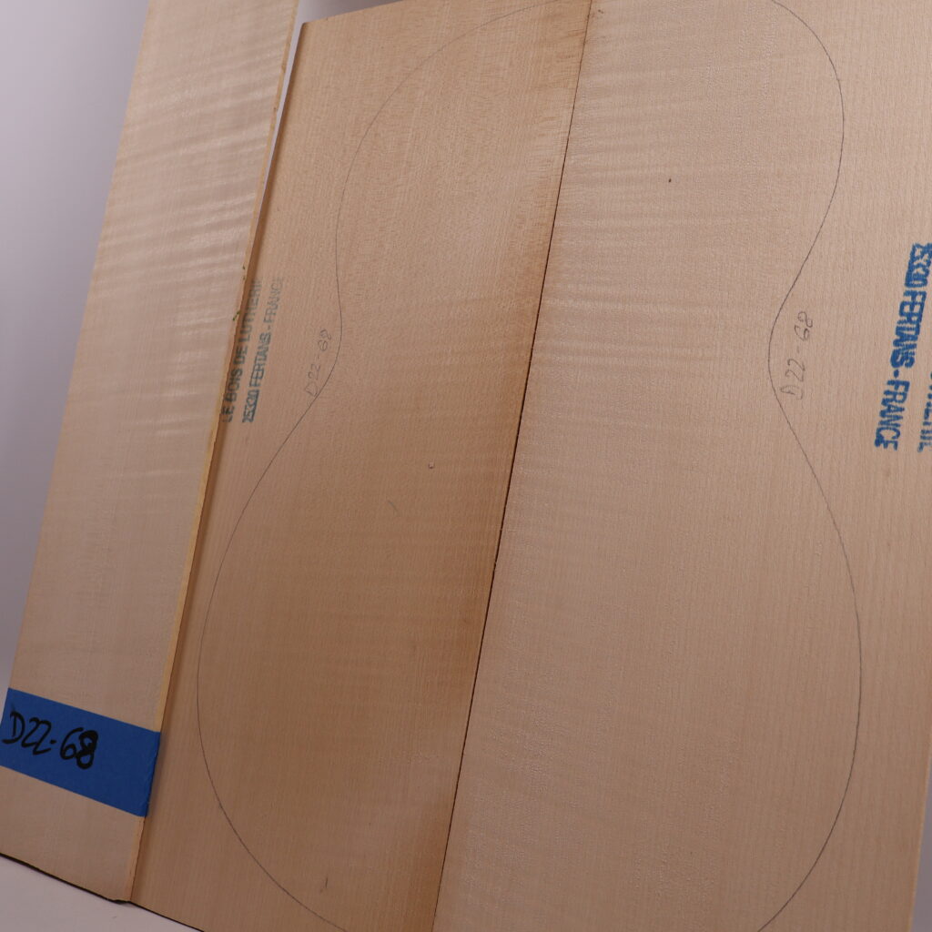Set guitare classique érable 1B D22-68