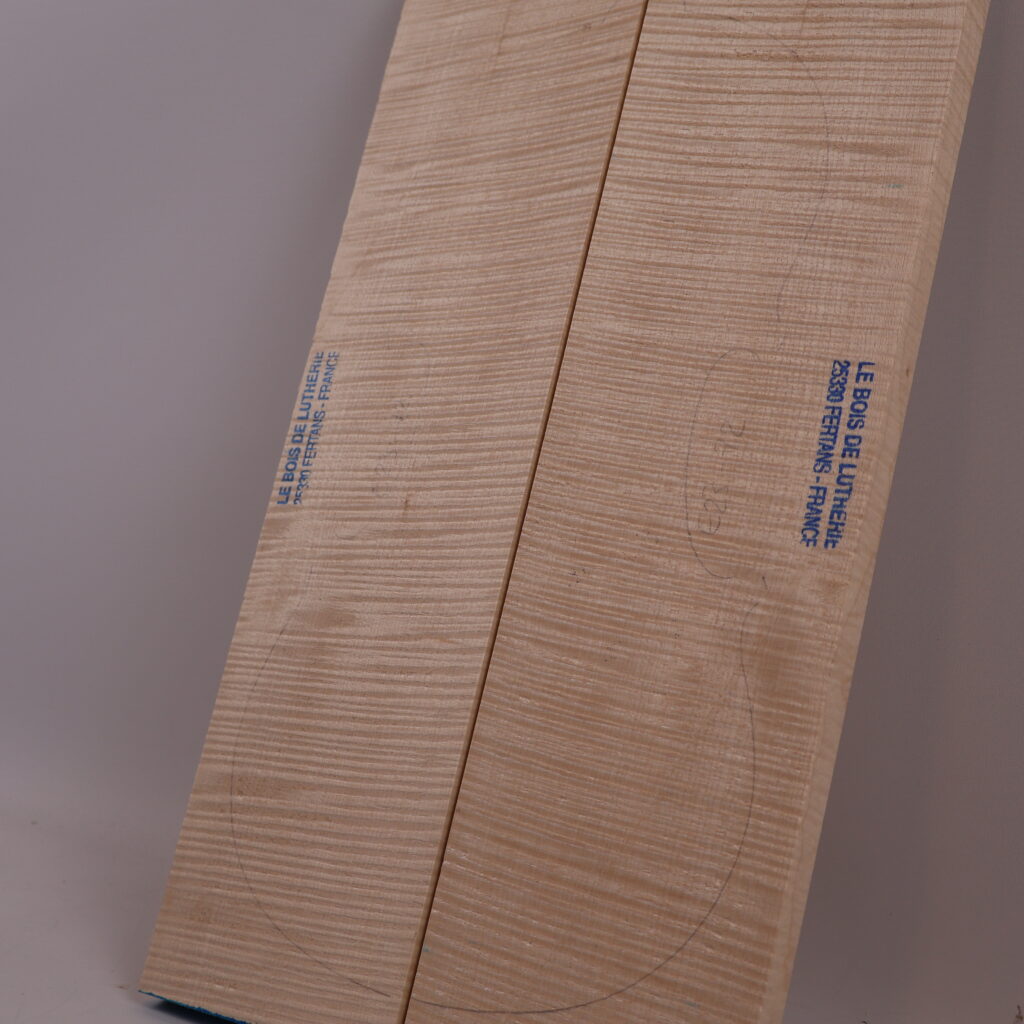 Set violon fond+manche+éclisse 1S E23-72