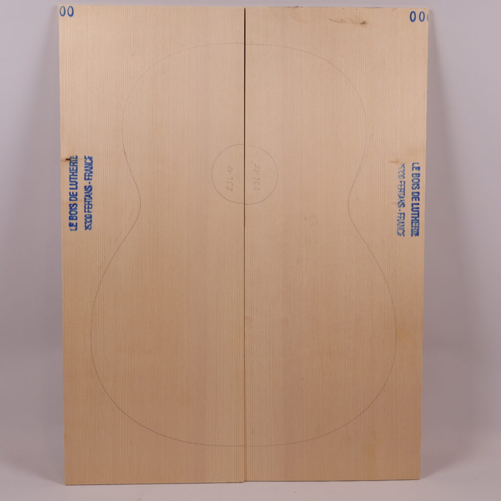 Table guitare classique épicéa 1A 23L15