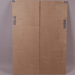 Photo produit Table guitare électrique érable ondé 1A – 4 mm A22-40