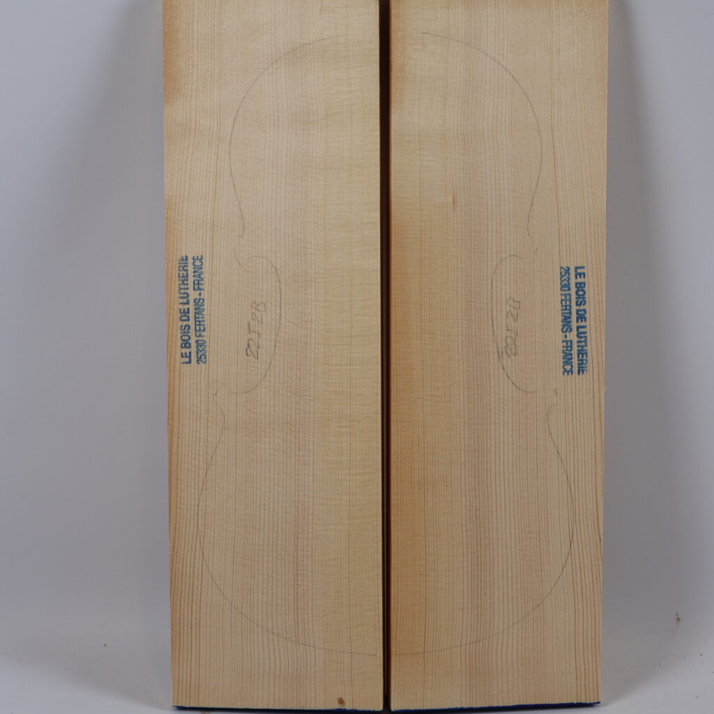 Table violon épicéa 1B 22I213