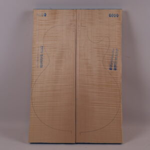 Photo produit Table guitare électrique érable ondé 1S – 20 mm X21-441