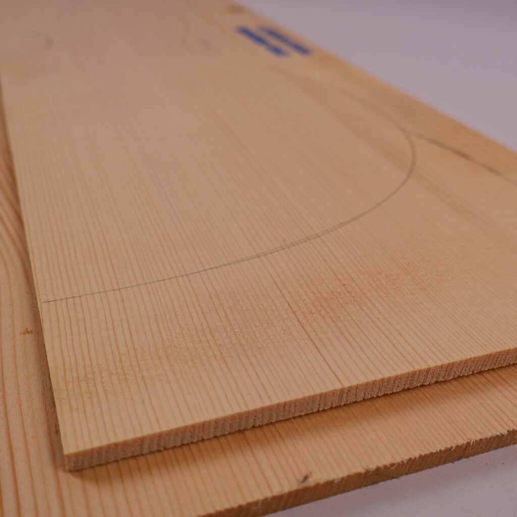 Table guitare classique épicéa 1B  21H30