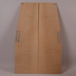 Photo produit Table guitare électrique érable ondé 1A – 4 mm NC14-3