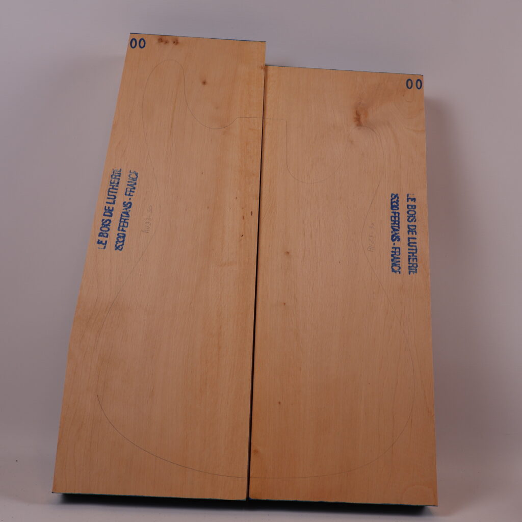 Corps guitare électrique aulne 1A – AU23-30