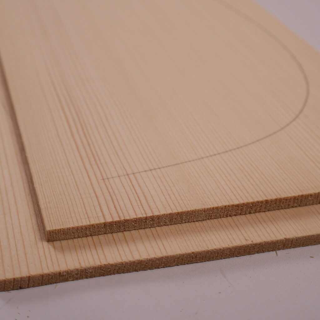 Table luth épicéa 1B 22I22