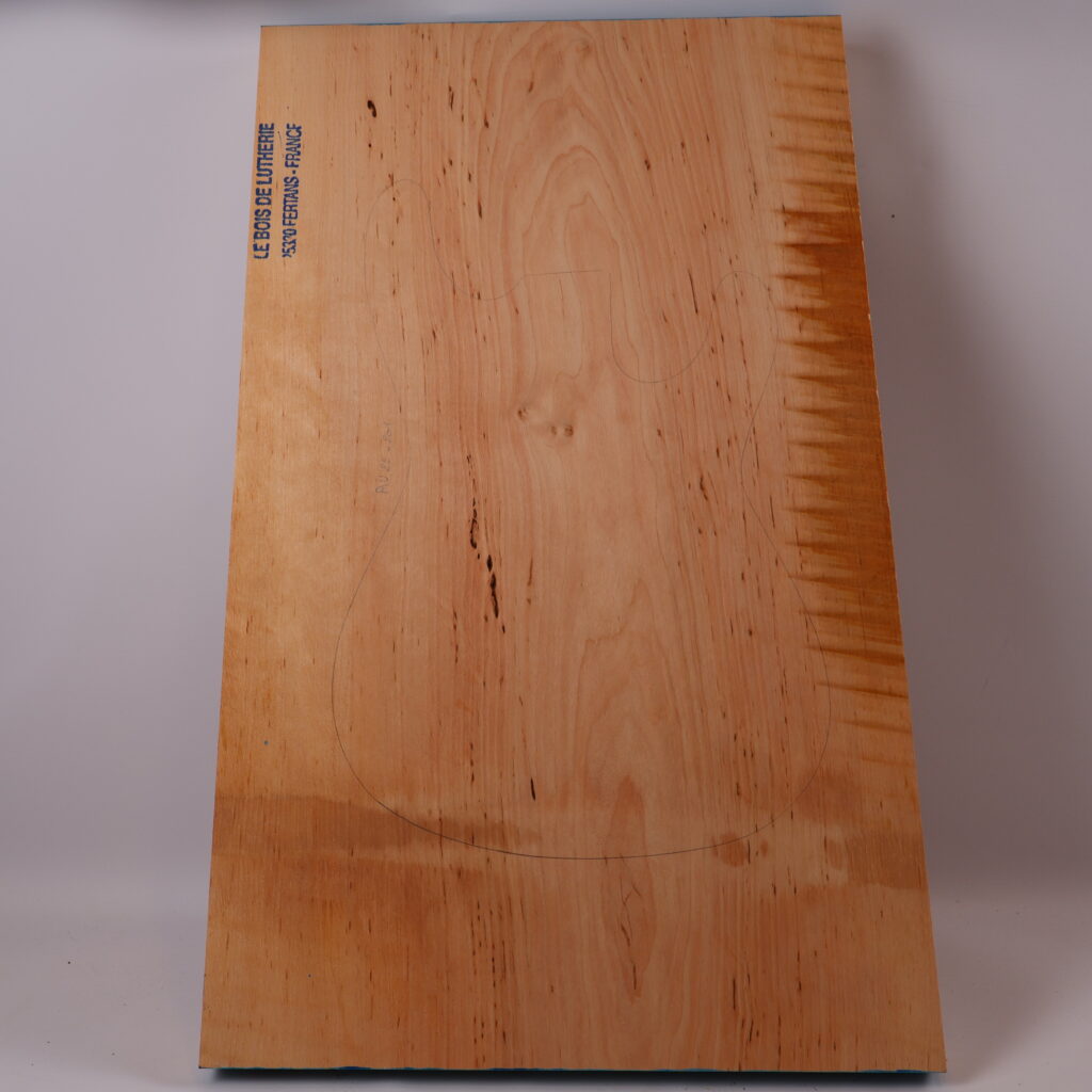 Corps guitare électrique aulne 1B – AU22-201