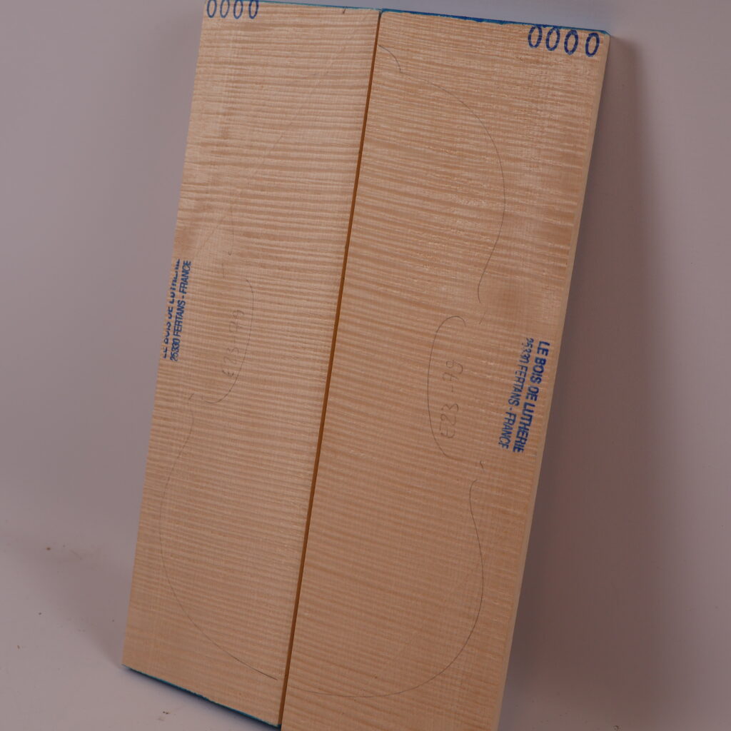 Set violon fond+manche+éclisse 1S E23-79