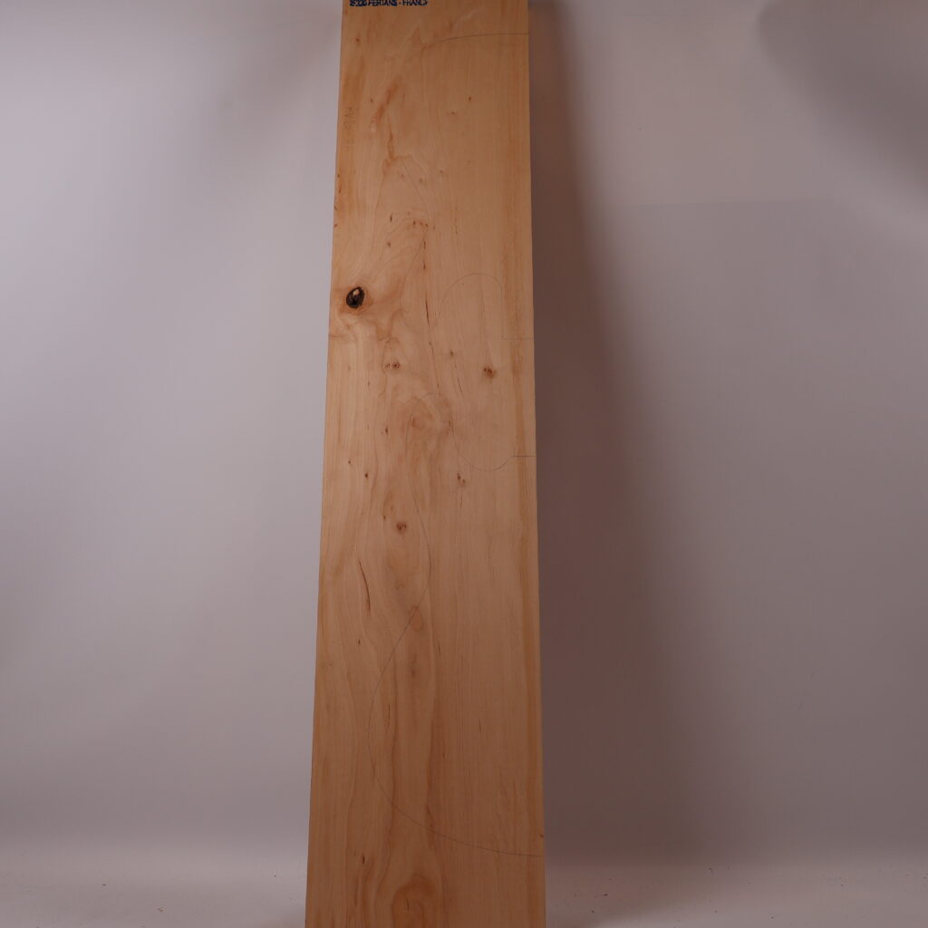 Corps guitare électrique aulne 1A – AU20-74