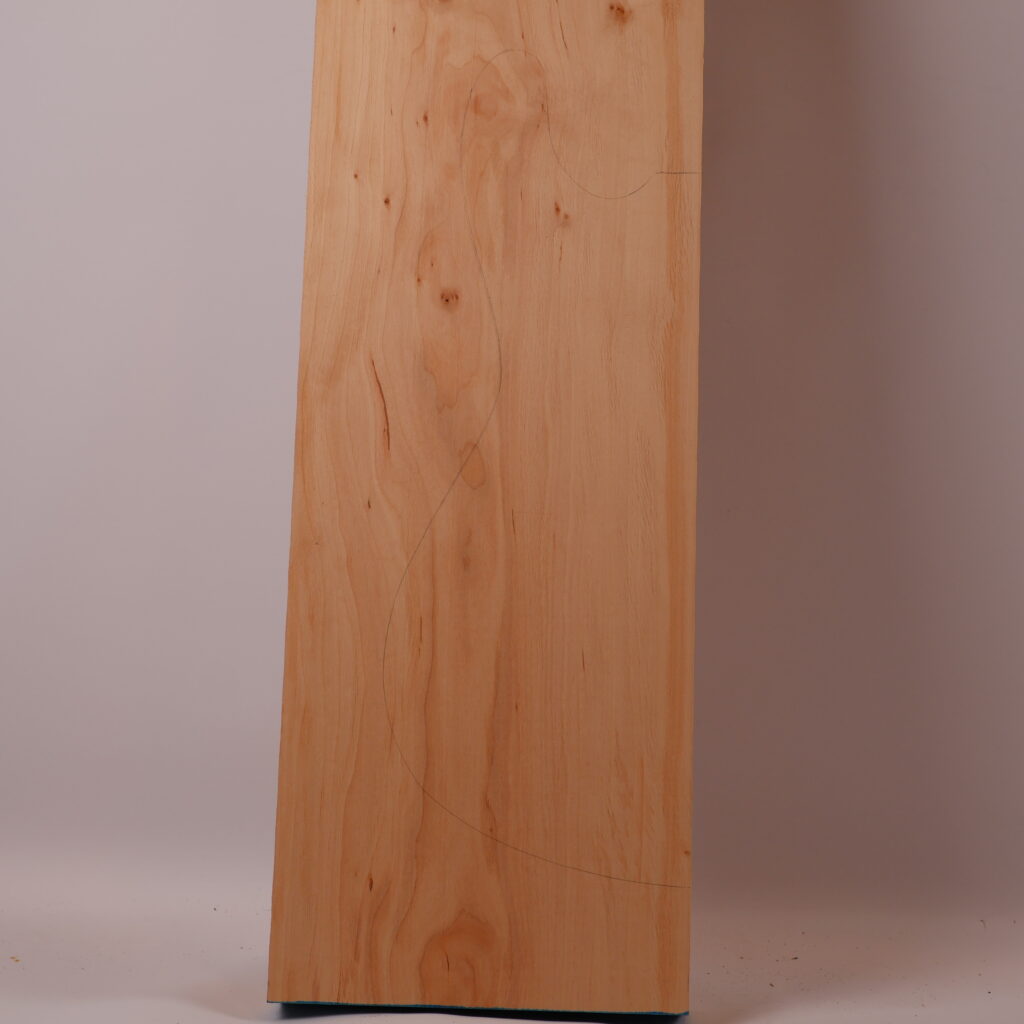 Corps guitare électrique aulne 1A – AU20-74