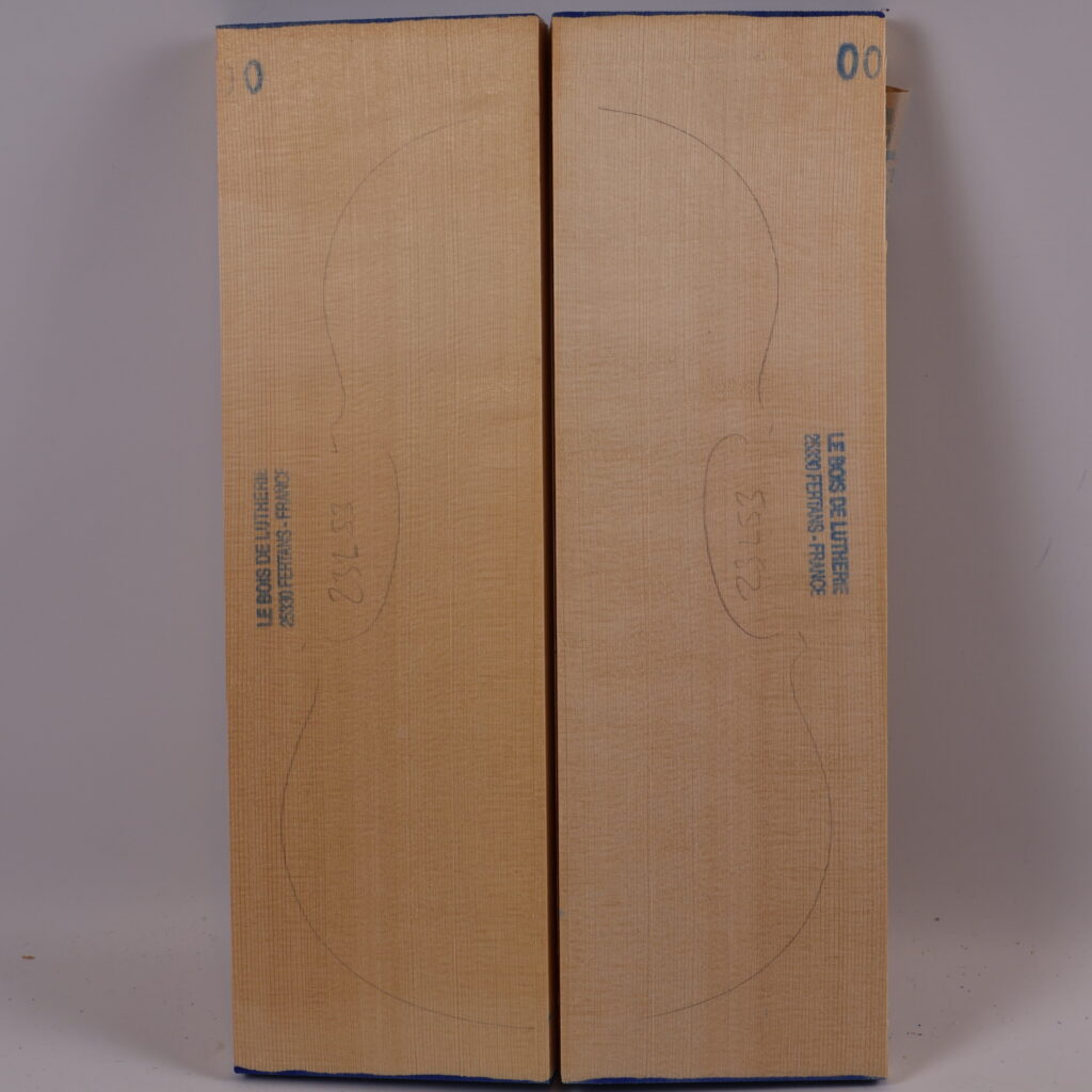 Table violon épicéa 1A 23L53