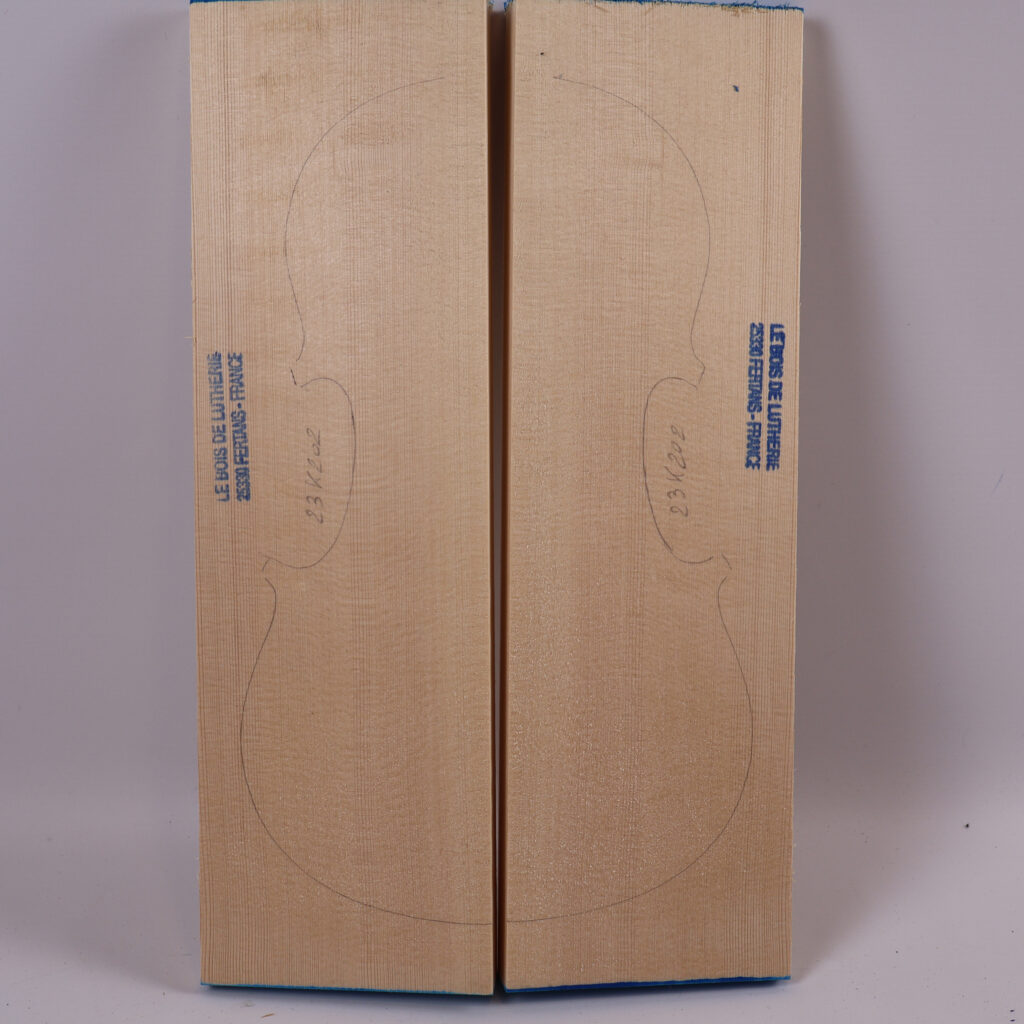 Table violon épicéa 1B 23K202