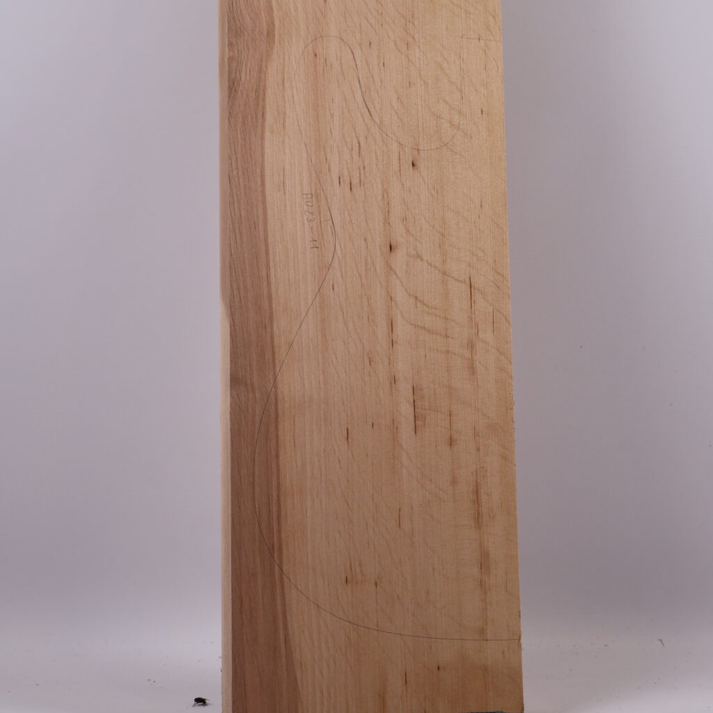 Corps guitare électrique aulne 1S – AU23-11