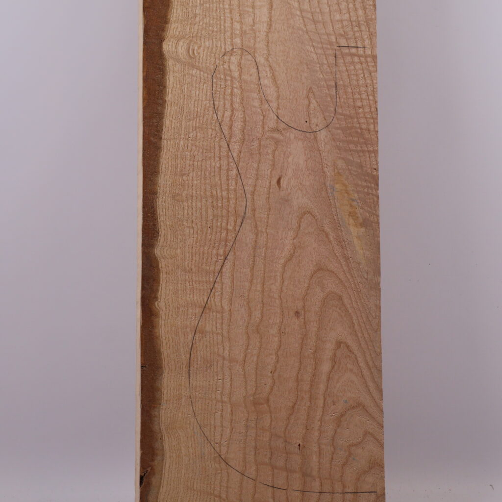 Corps guitare électrique érable 1S