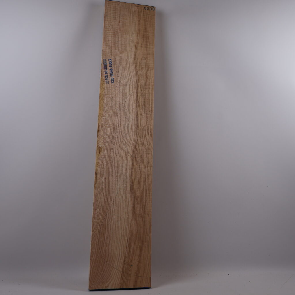 Corps guitare électrique frêne olivier ondé S – FR15-1 – !!40mm!!