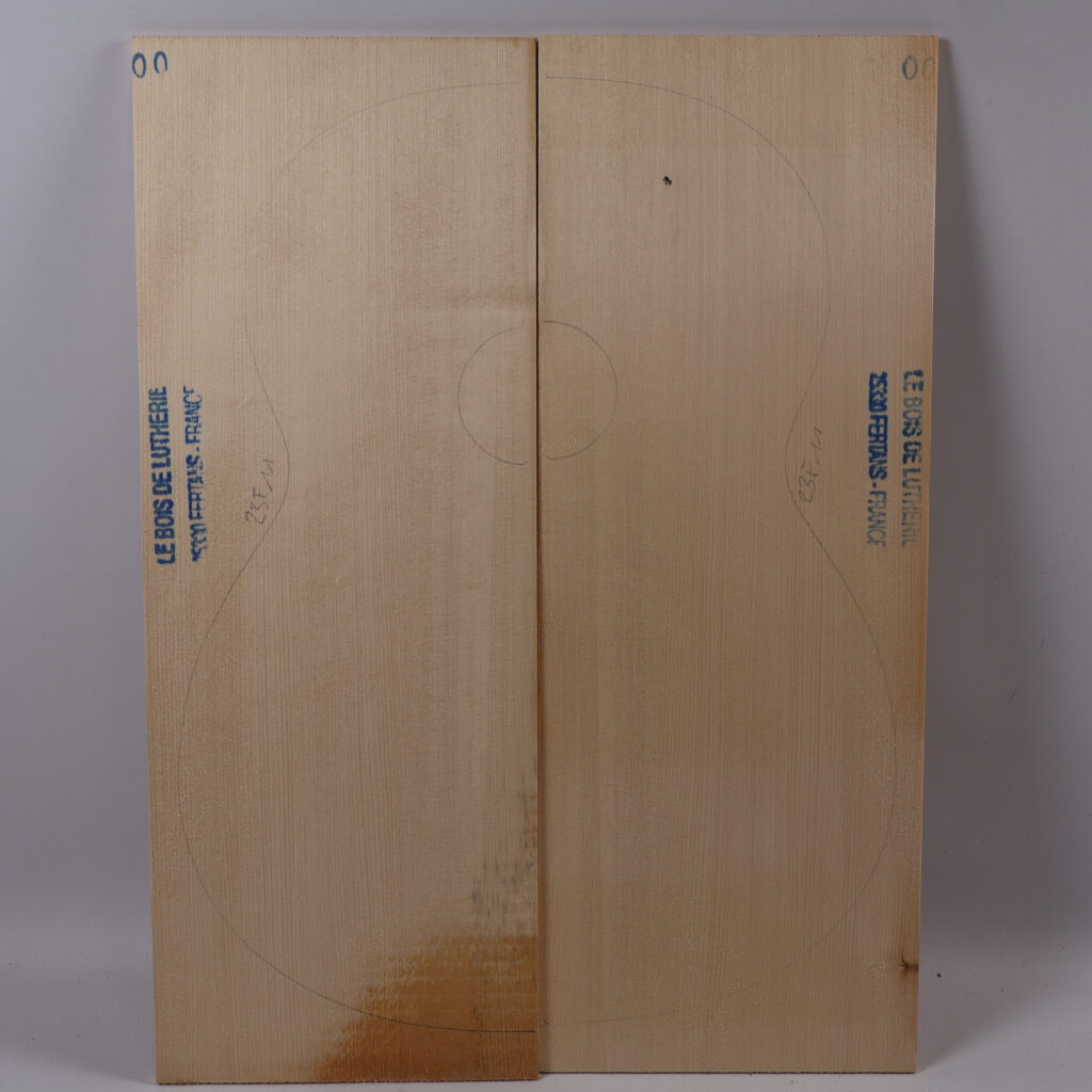 Table guitare classique épicéa 1A 23F11
