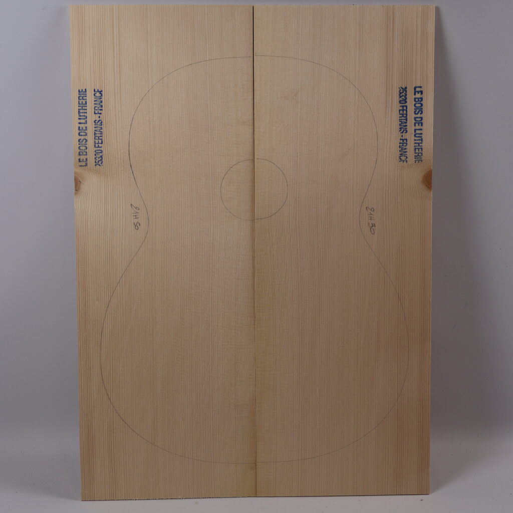 Table guitare classique épicéa 1B  21H50