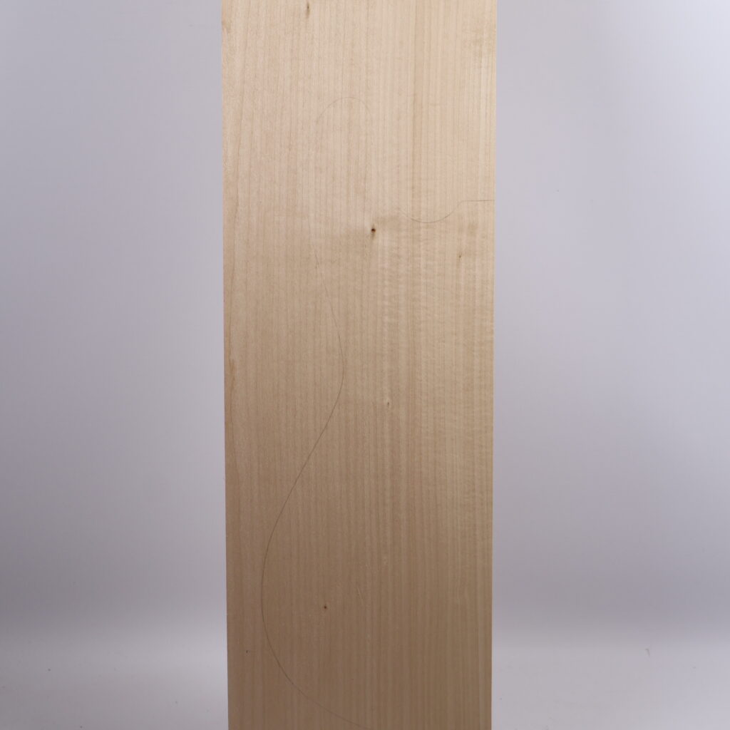 Corps guitare électrique tilleul 1A – TIL23-10