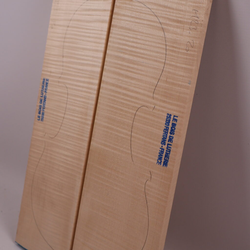 Set violon fond+manche+éclisse 1B M23-20