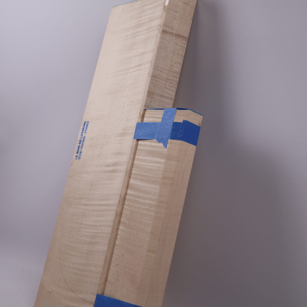 Set alto fond+manche+éclisse 1B H23-11