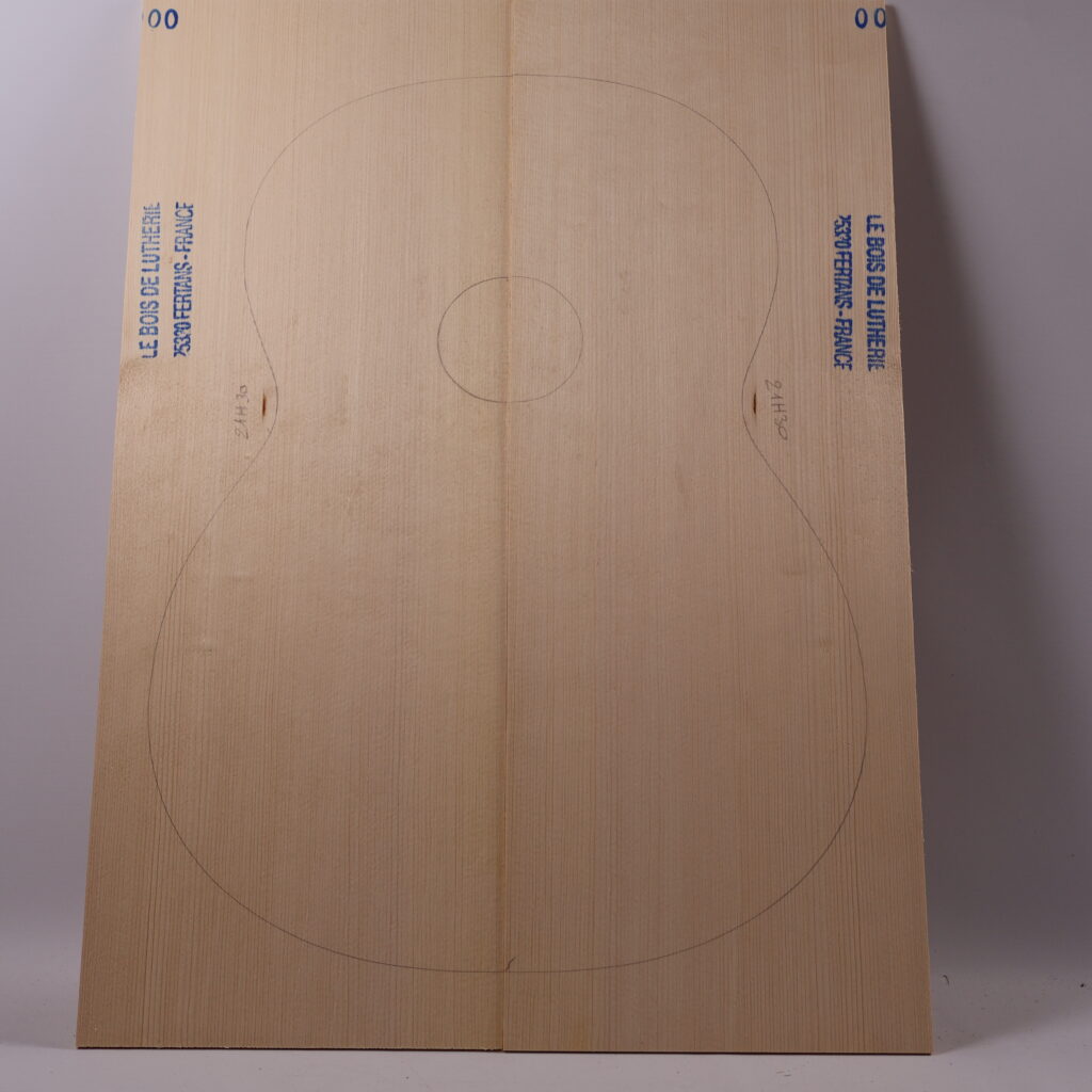 Table guitare classique épicéa 1A 21H30