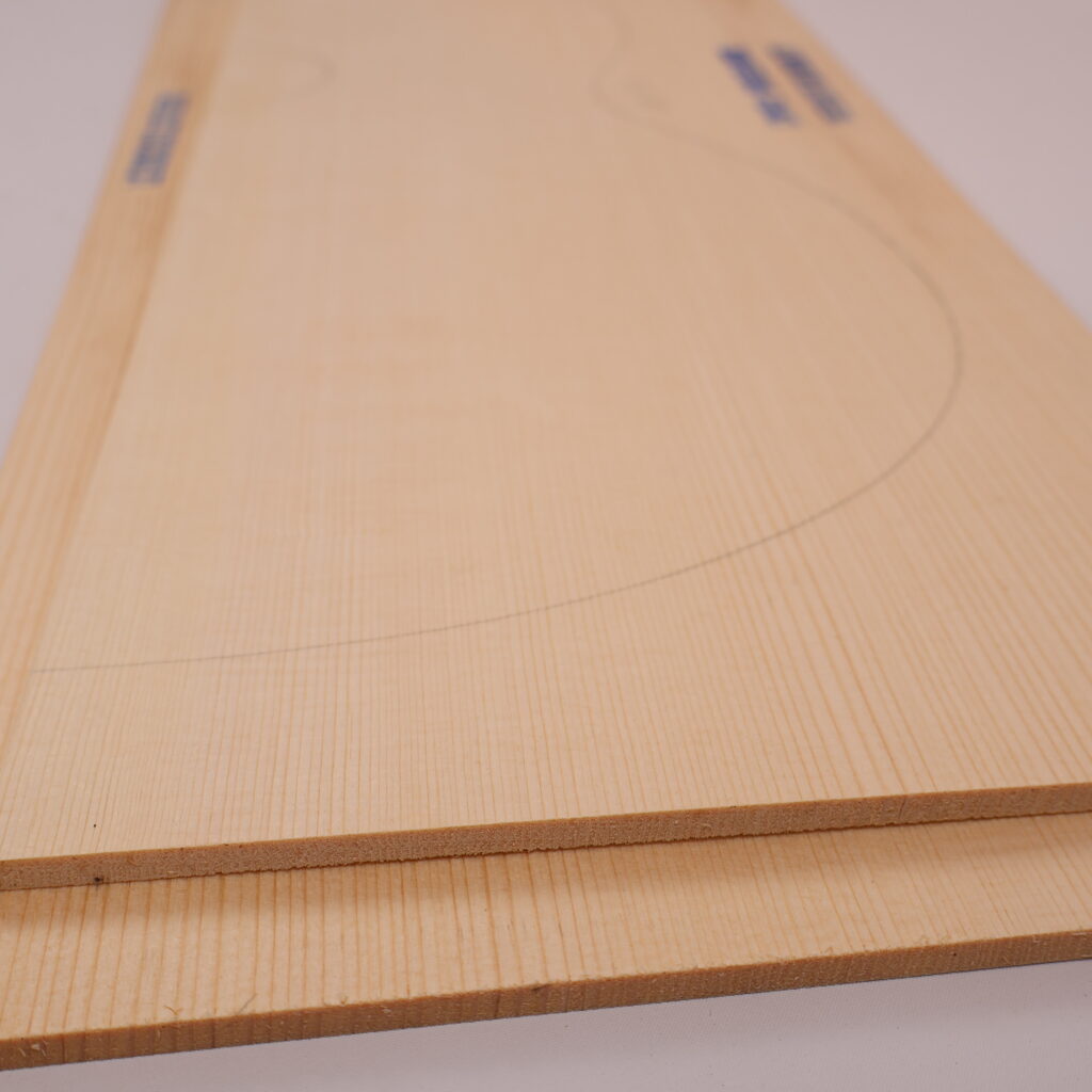 Table guitare classique épicéa 1B  22I33