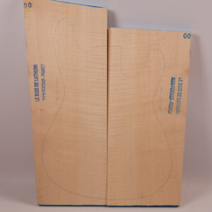 Photo produit Table guitare électrique érable ondé 1A – 20 mm NC21-100