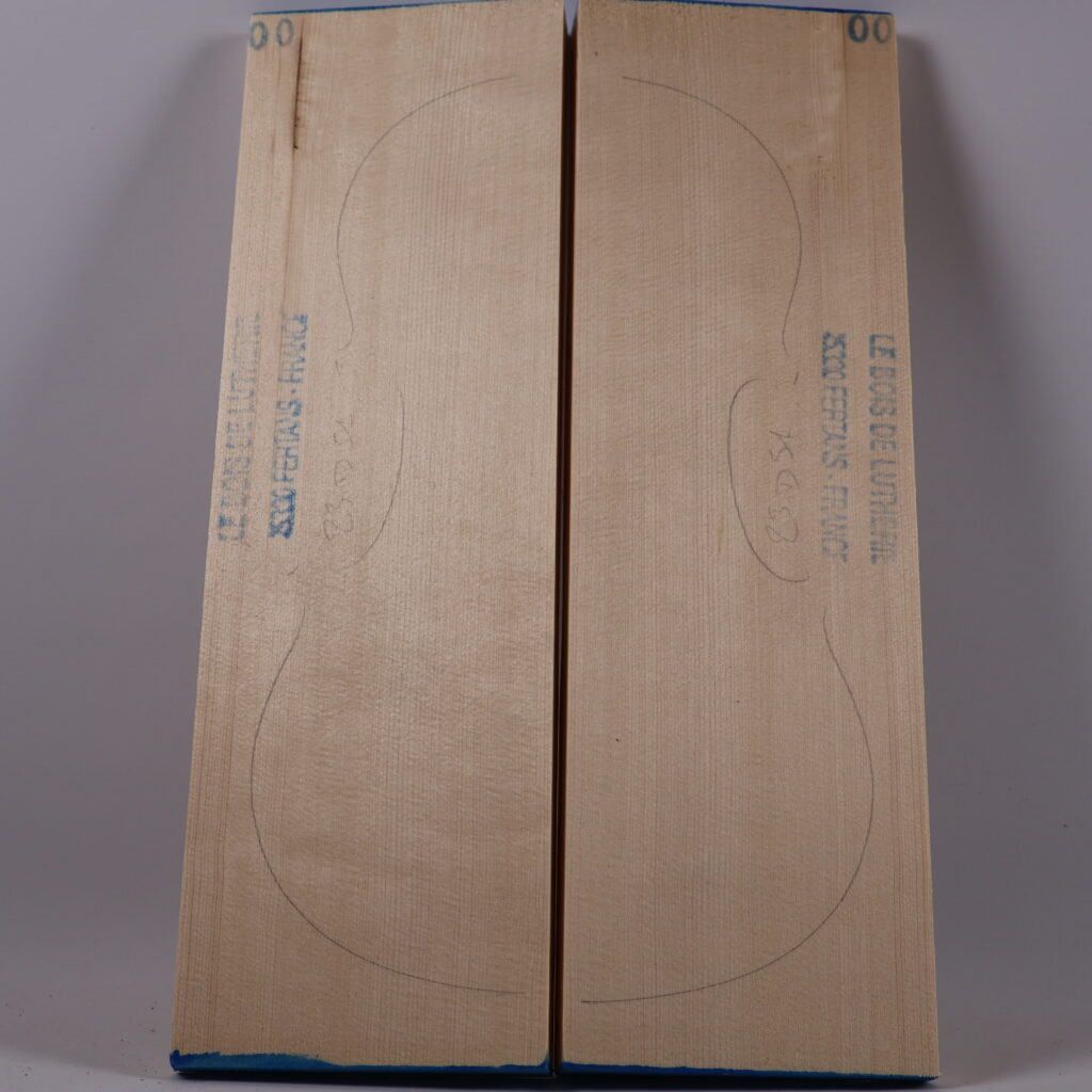Table violon épicéa 1A 23D51