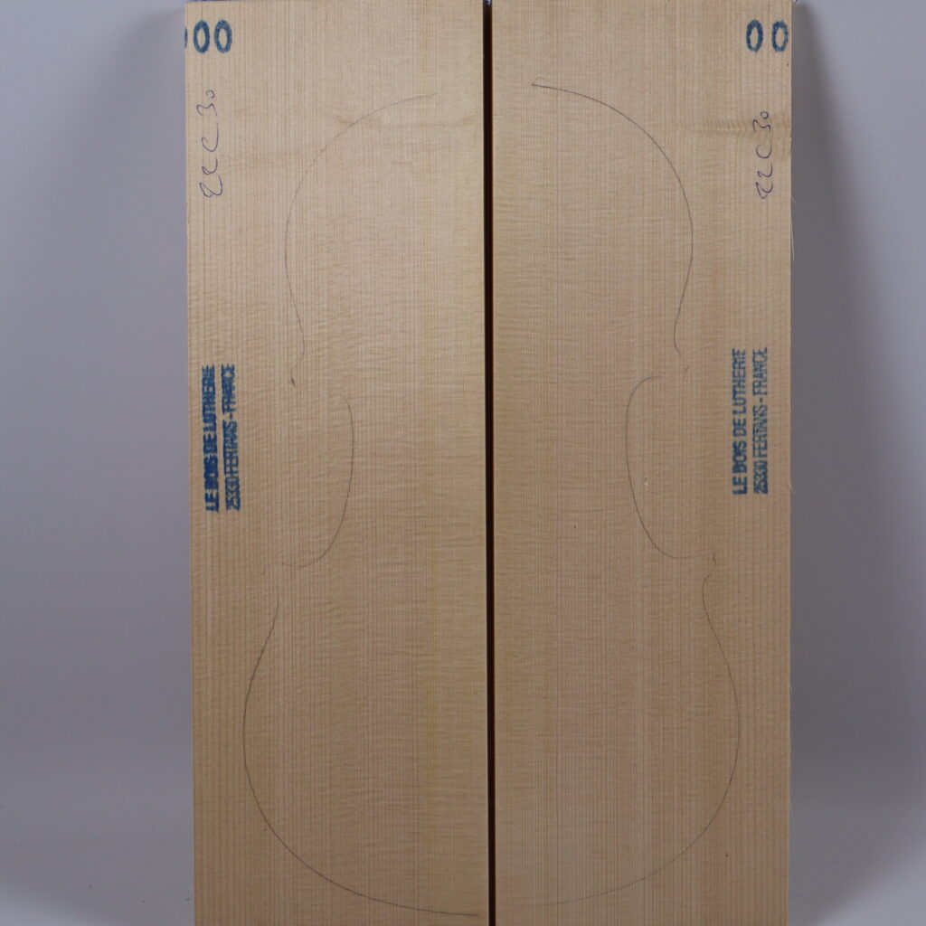 Table violon épicéa 1A 22C30