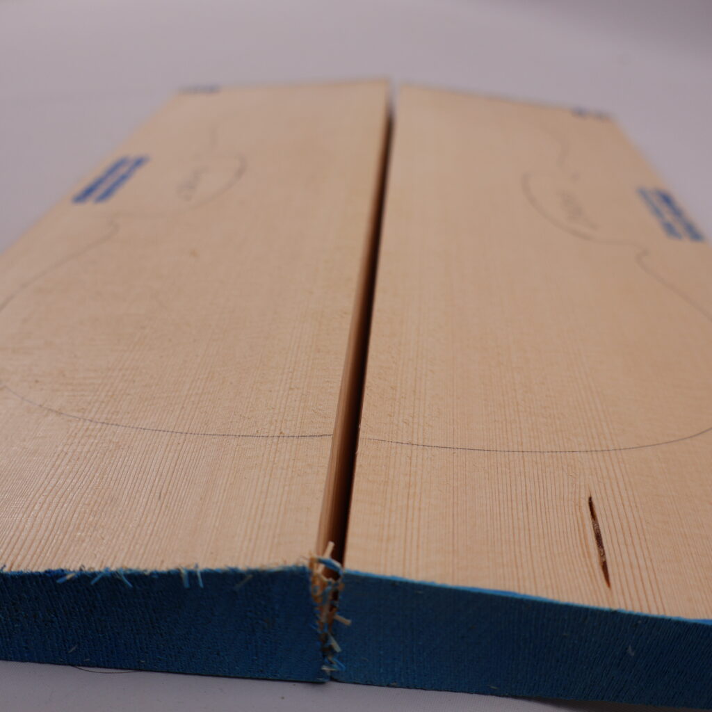 Table violon épicéa 1A 23K203