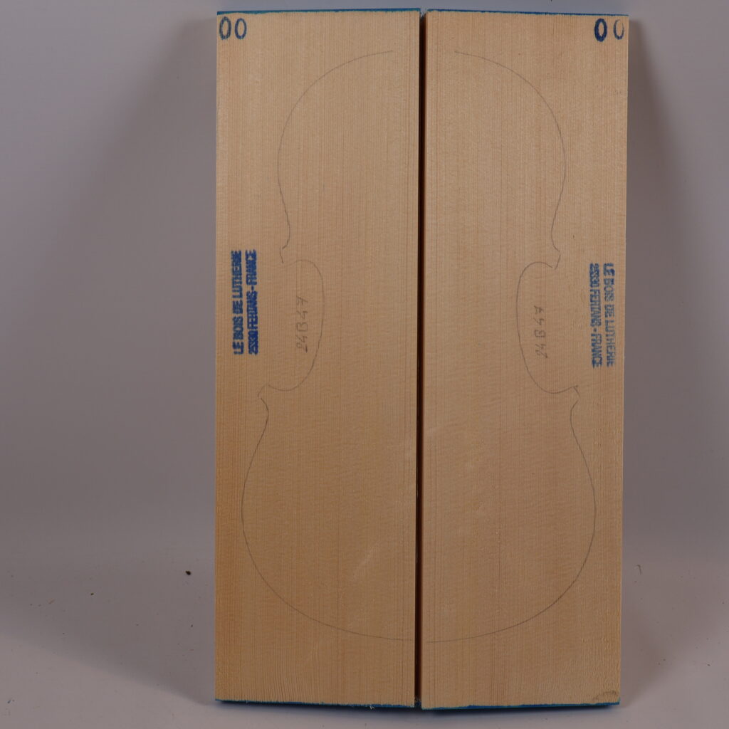 Table violon épicéa 1A 24B47