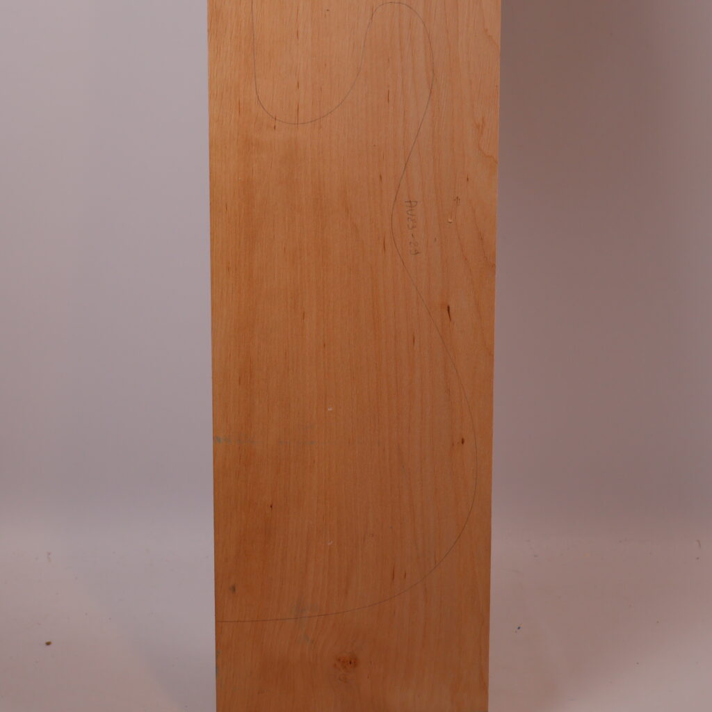 Corps guitare électrique aulne 1A – AU23-29