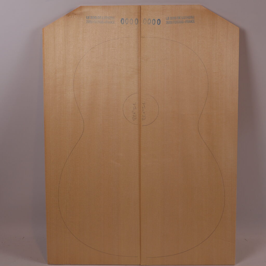 Table guitare classique épicéa 1S 22P51