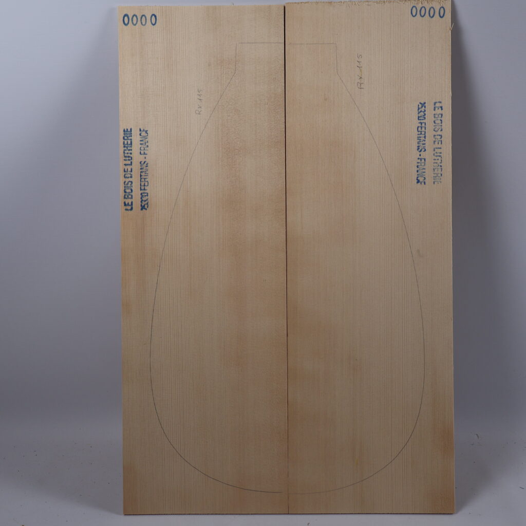 Table luth épicéa 1S RX115