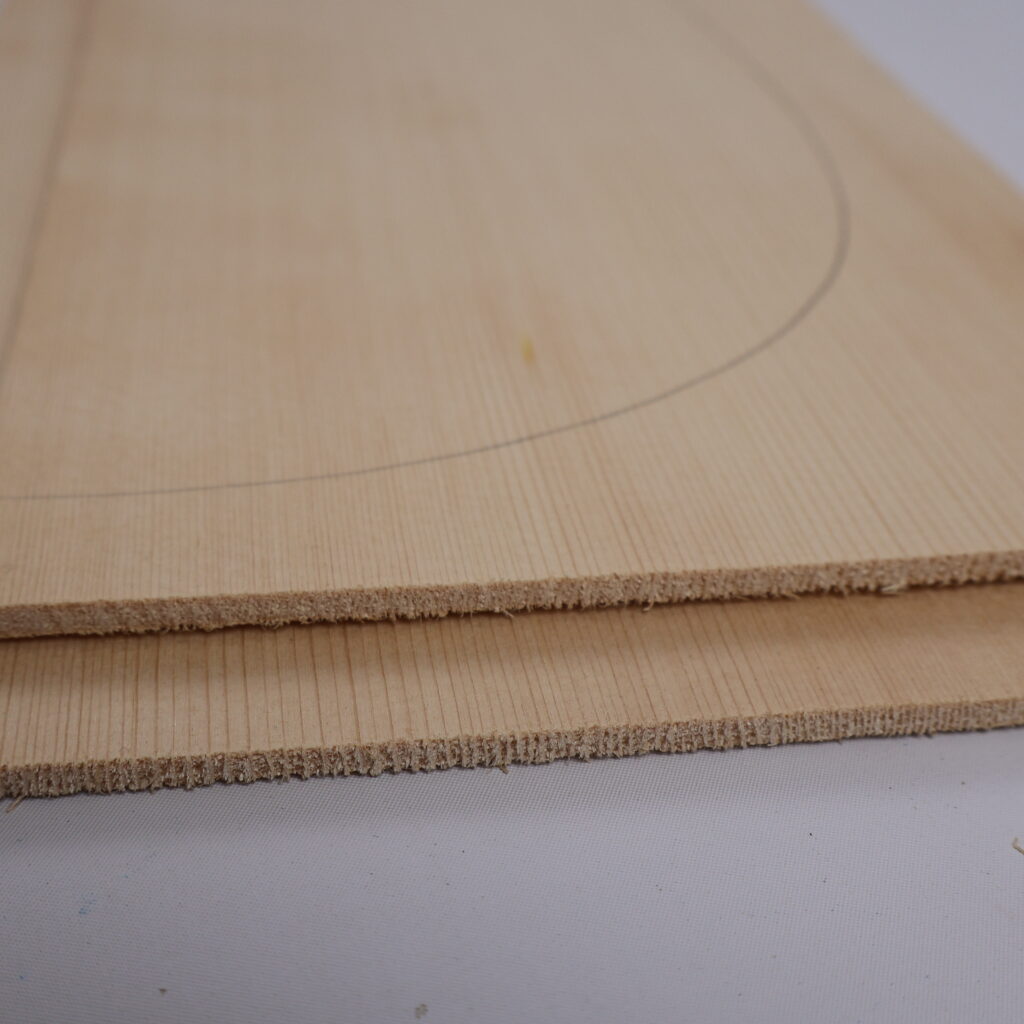 Table luth épicéa 1S RX115