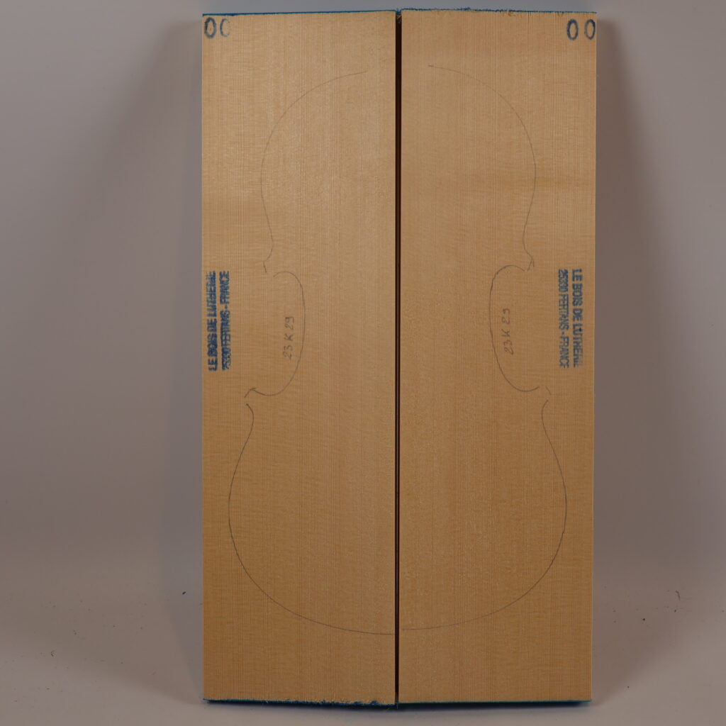 Table violon épicéa 1A 23K29