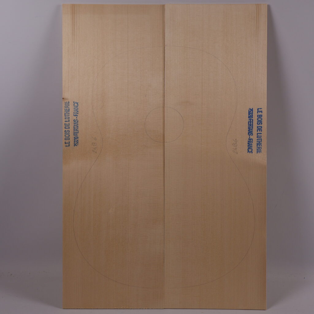 Table guitare classique épicéa 1B  24B6