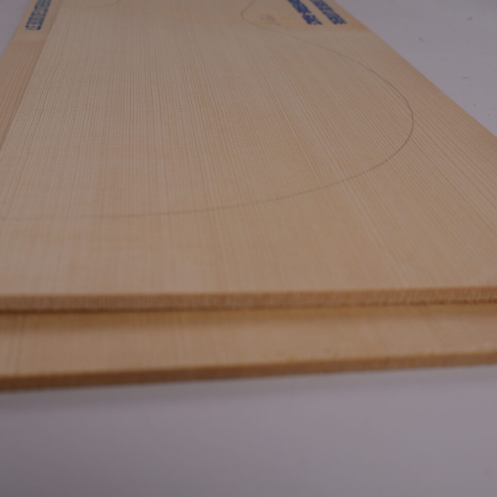 Table guitare classique épicéa 1B  24B6