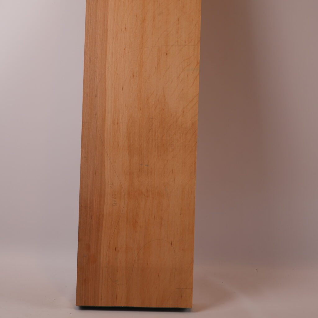 Corps guitare électrique aulne 1S – AU23-12