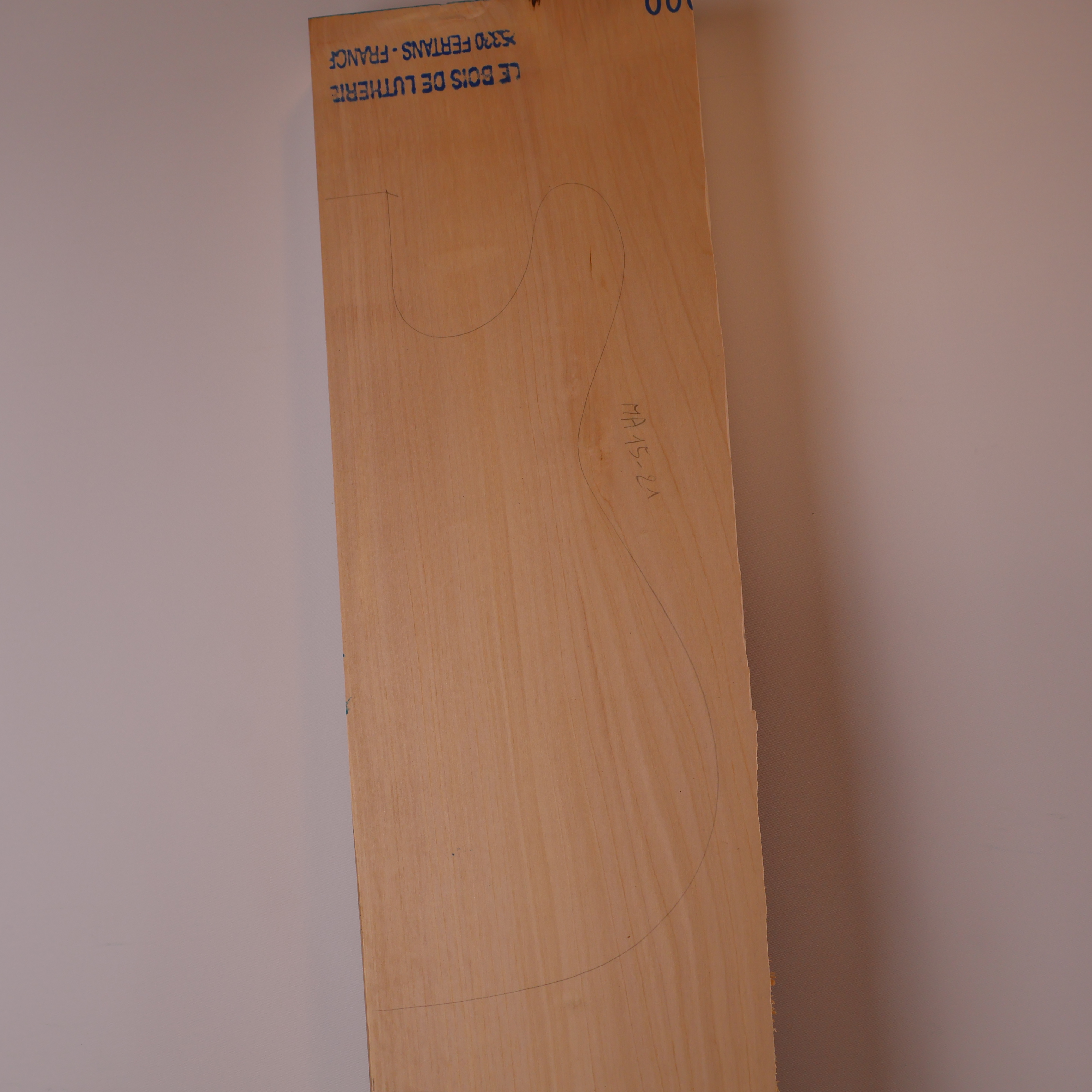 Corps guitare électrique marronnier 1A – MA15-21
