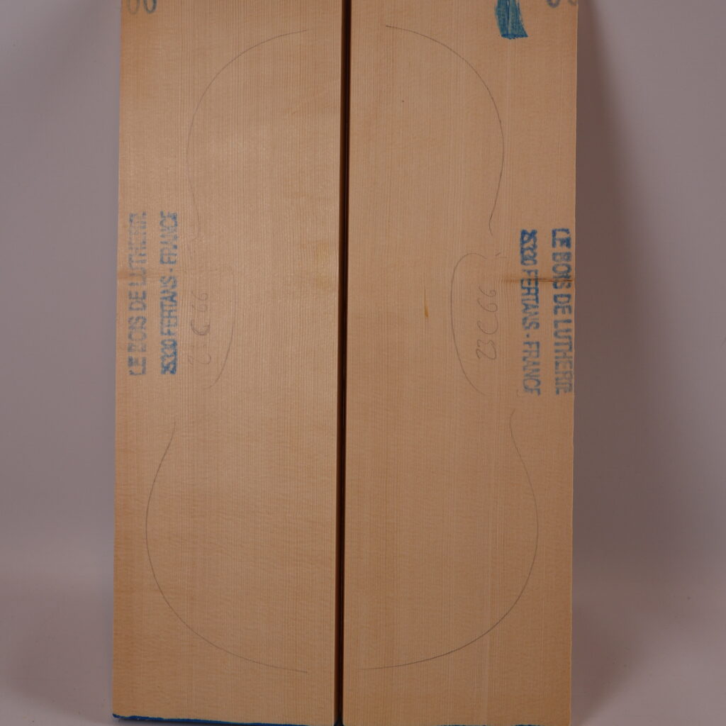 Table violon épicéa 1A 23C66