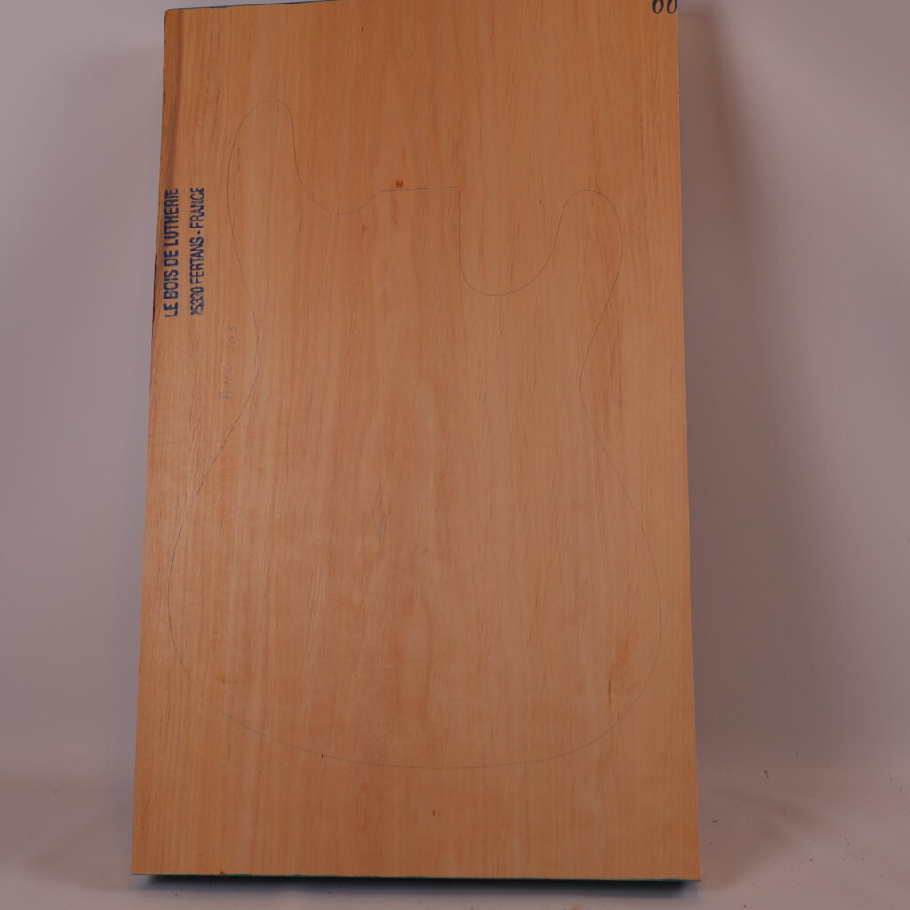 Corps guitare électrique aulne 1A – AU24-303