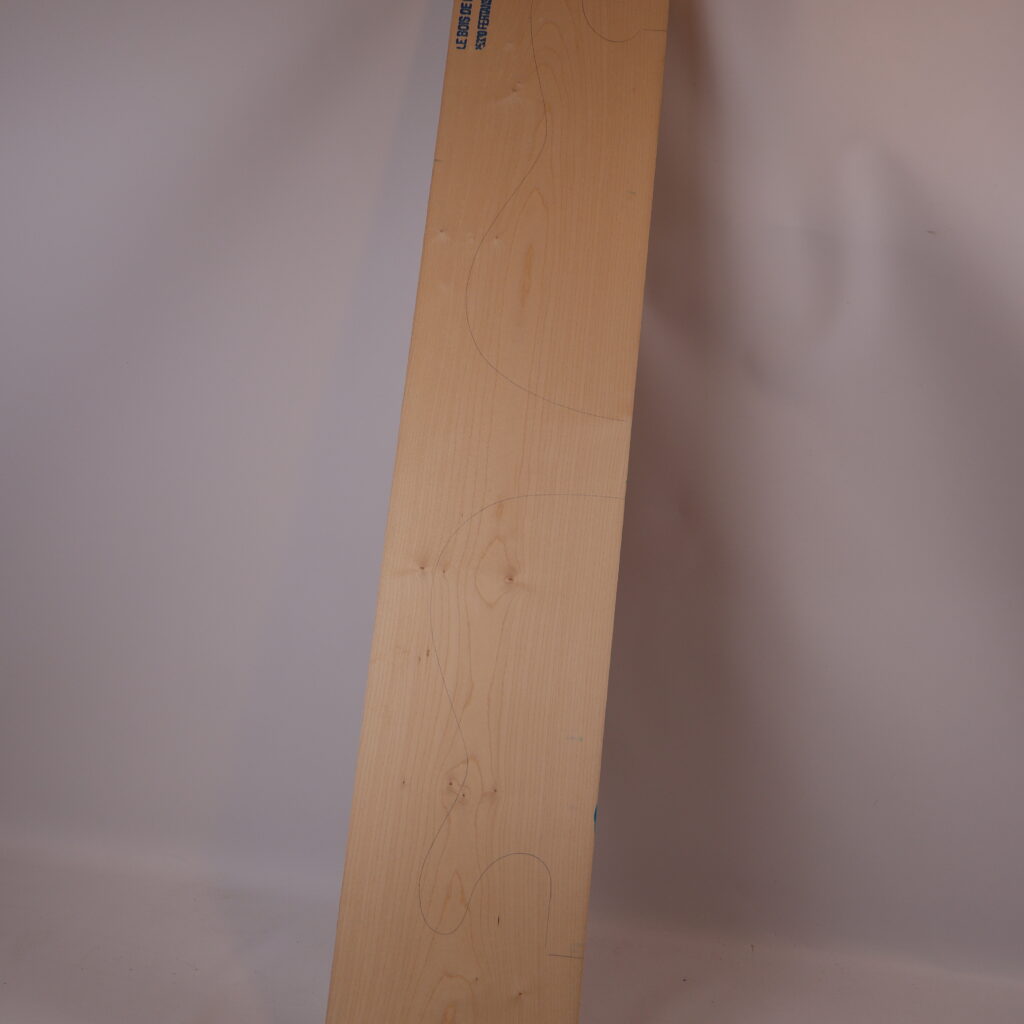 Corps guitare électrique tilleul 1B – TIL24-54