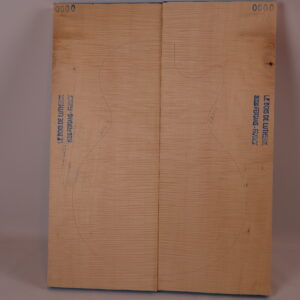 Photo produit Table guitare électrique érable ondé 1S – 20 mm E23-3